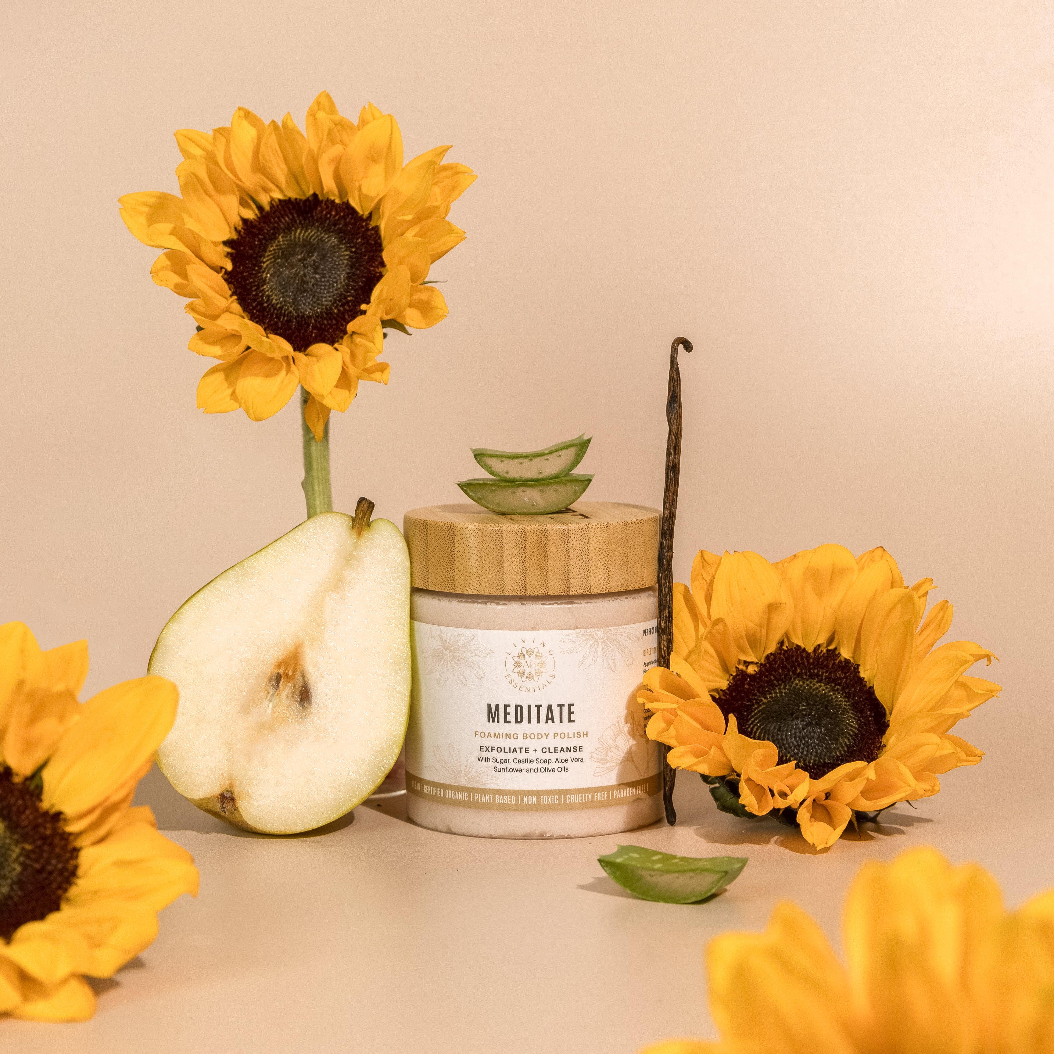 Foaming Body Polish: Meditate
