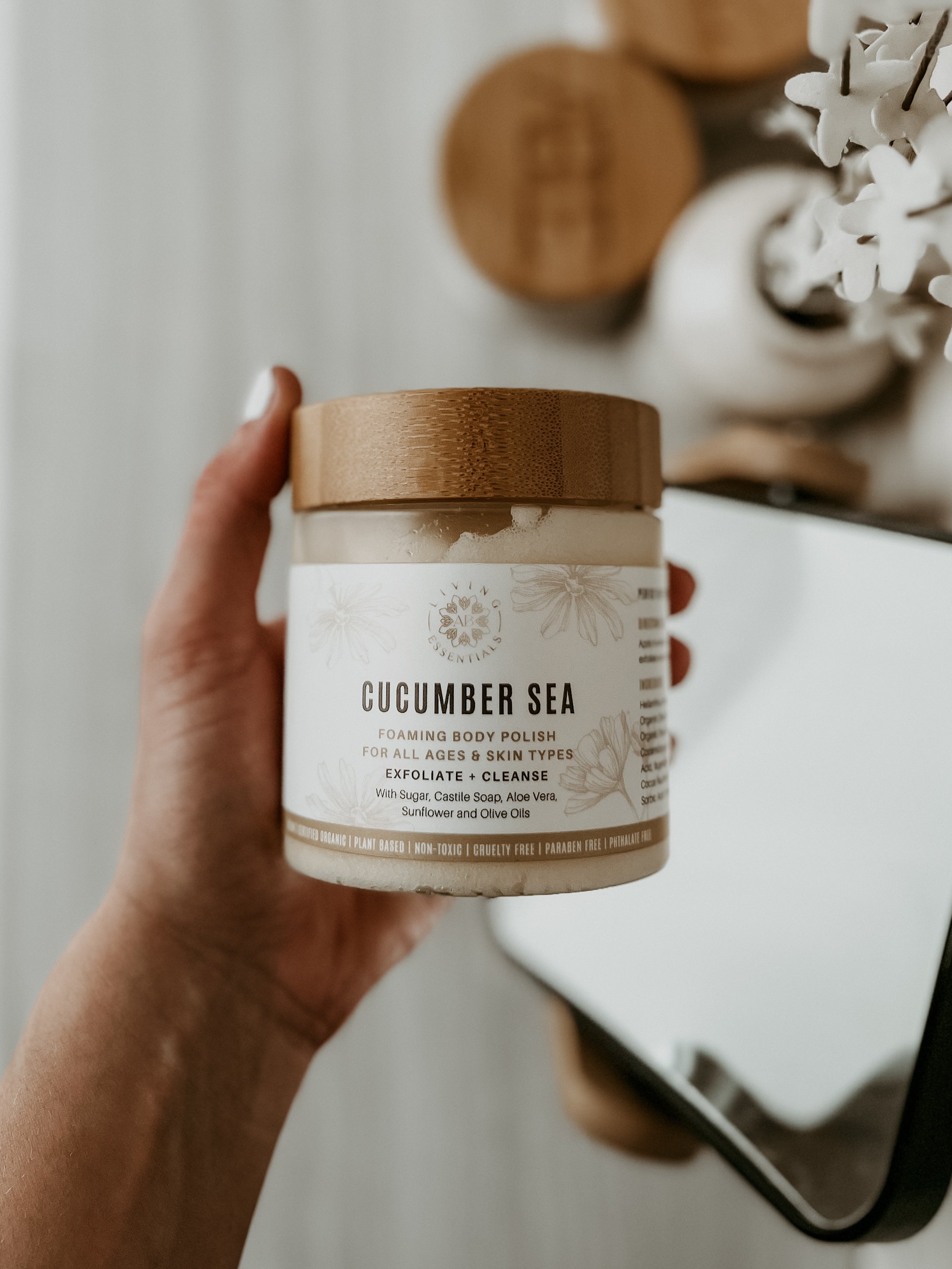 Foaming Body Polish: Cucumber Sea