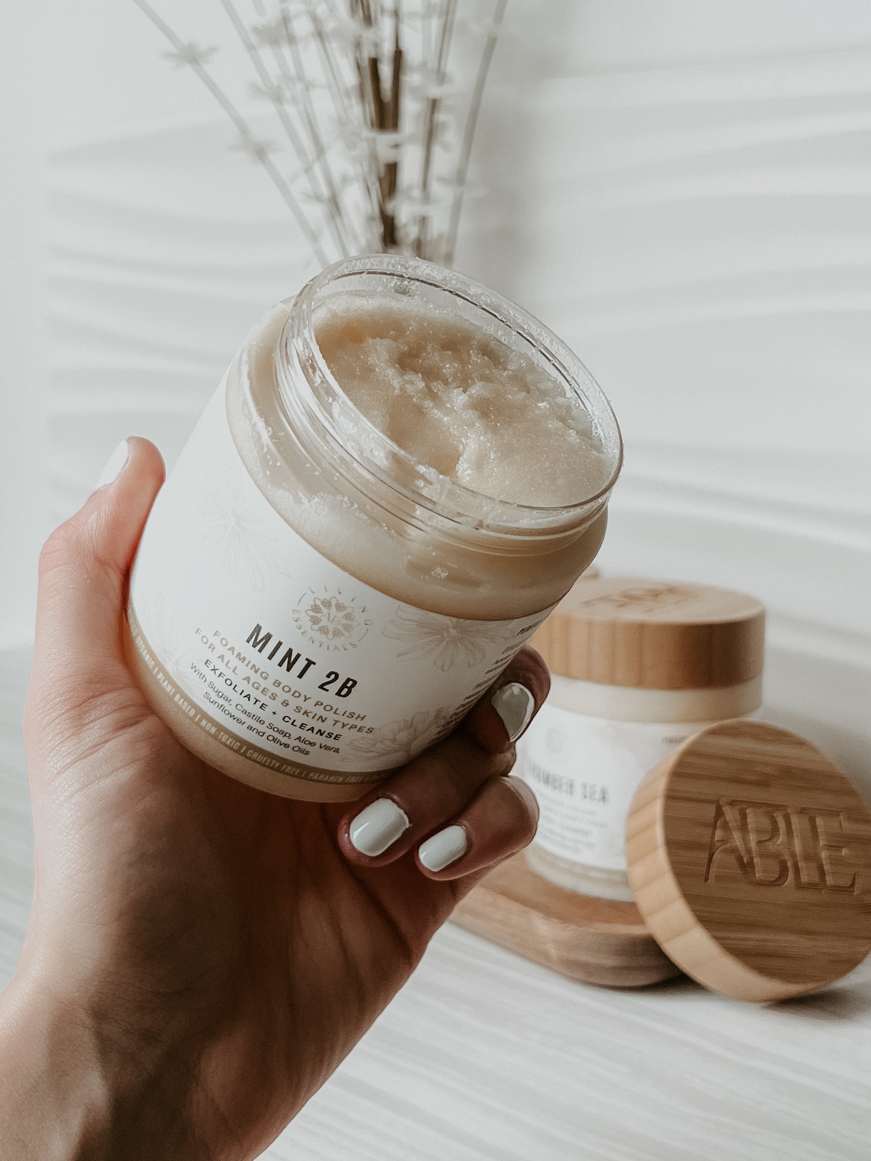 Foaming Body Polish: Mint 2B