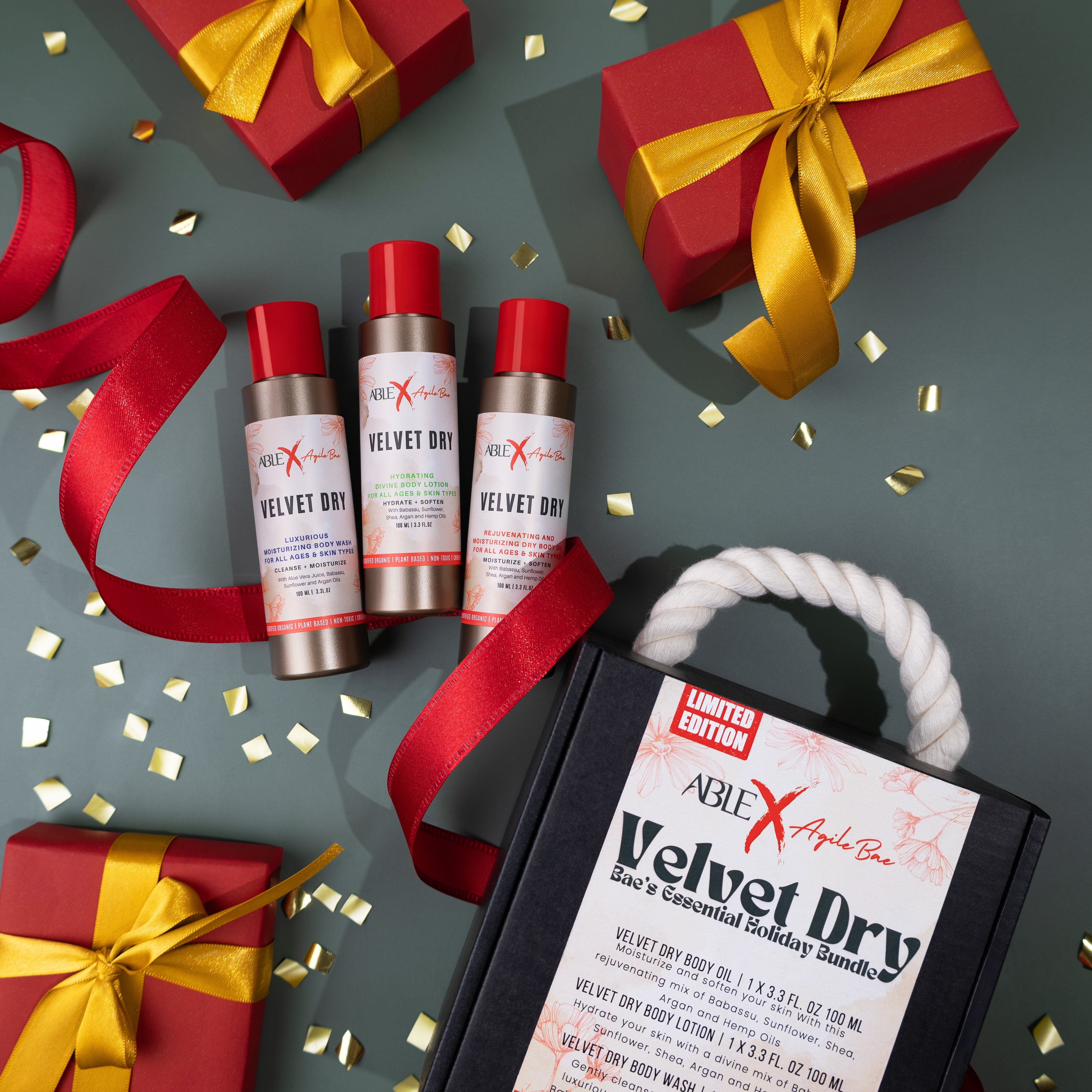 ABLE X Agile Bae LIMITED EDITION Collaboration: Bae's Essential Holiday Bundle